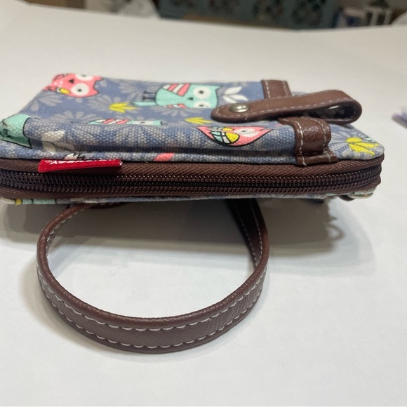 Unionbay crossbody wallet purse. Never used. No tags. Owl print. Wristlet - Picture 6 of 10